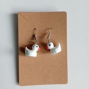 Fashion Jewelry Duck Earrings